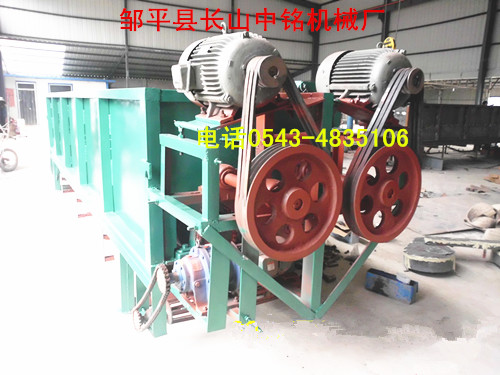 中铭牌槽式剥皮机